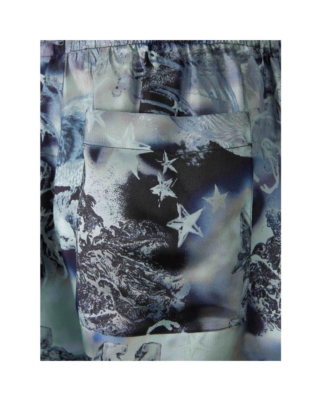 Off-White c/o Virgil Abloh Blue Shorts for men