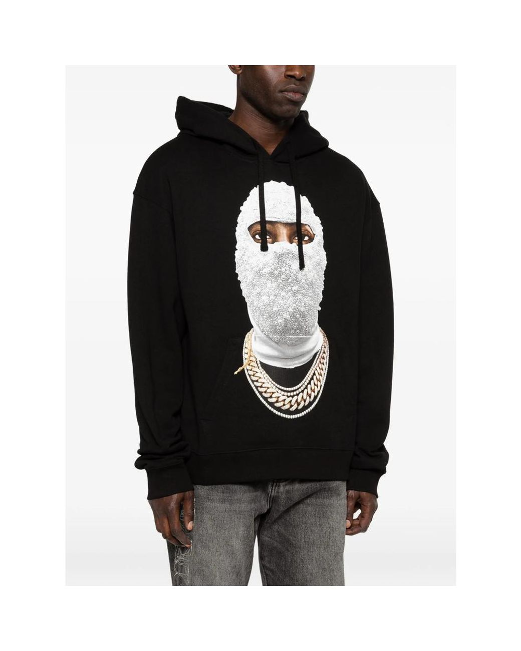 Ih Nom Uh Nit Black Mask Future Hoodie for men