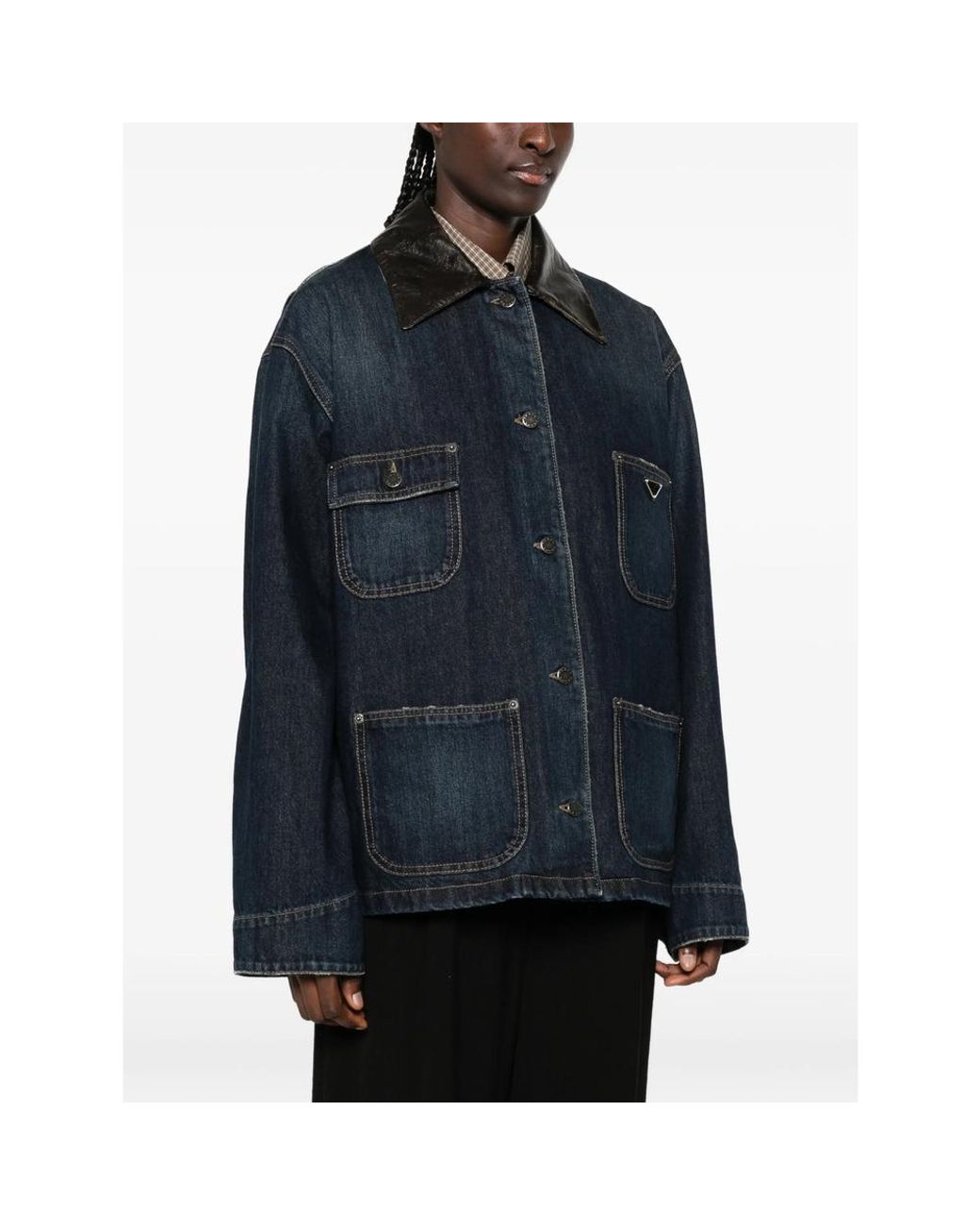 Prada Blue Jackets