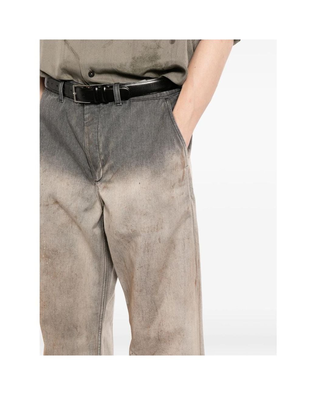 Our Legacy Gray Rig Chinos for men