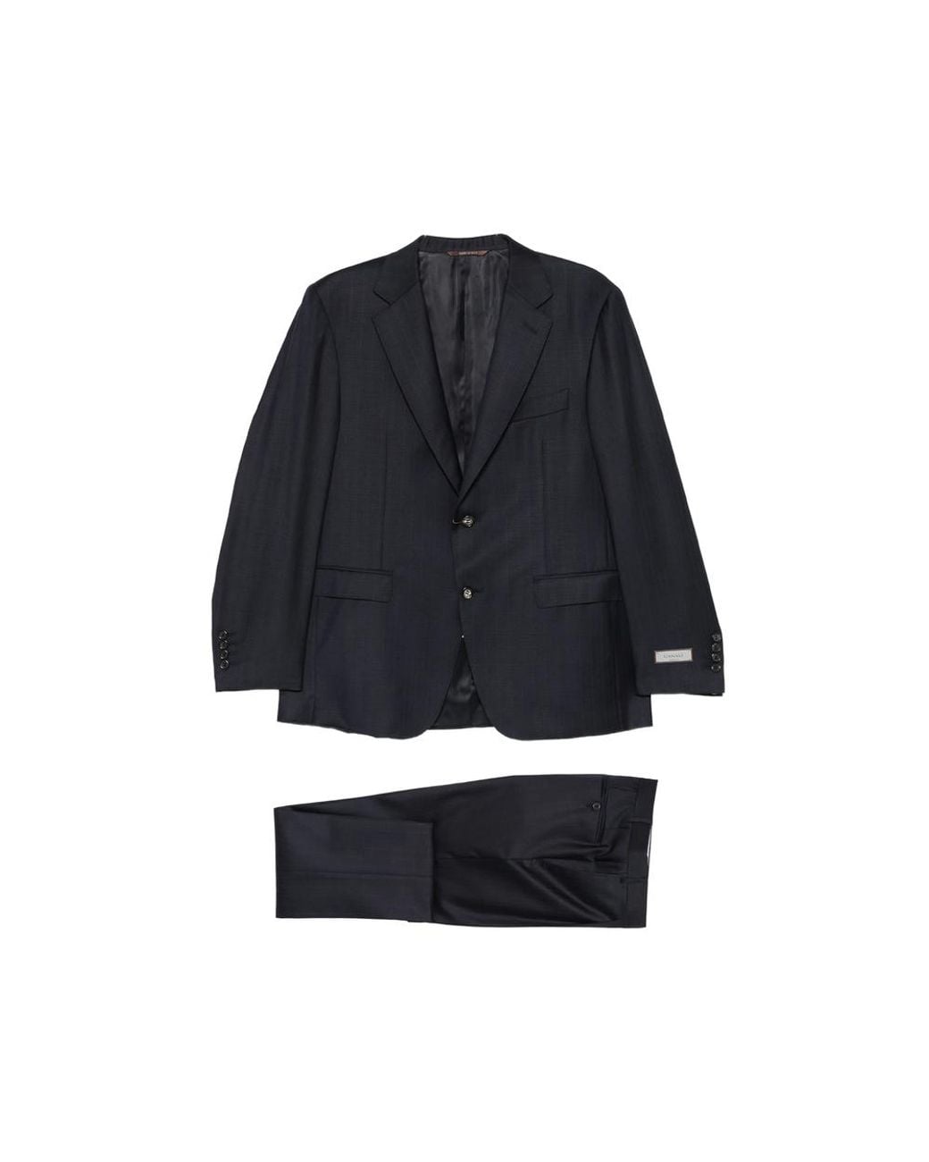 Canali Blue Suit Pinstripe for men