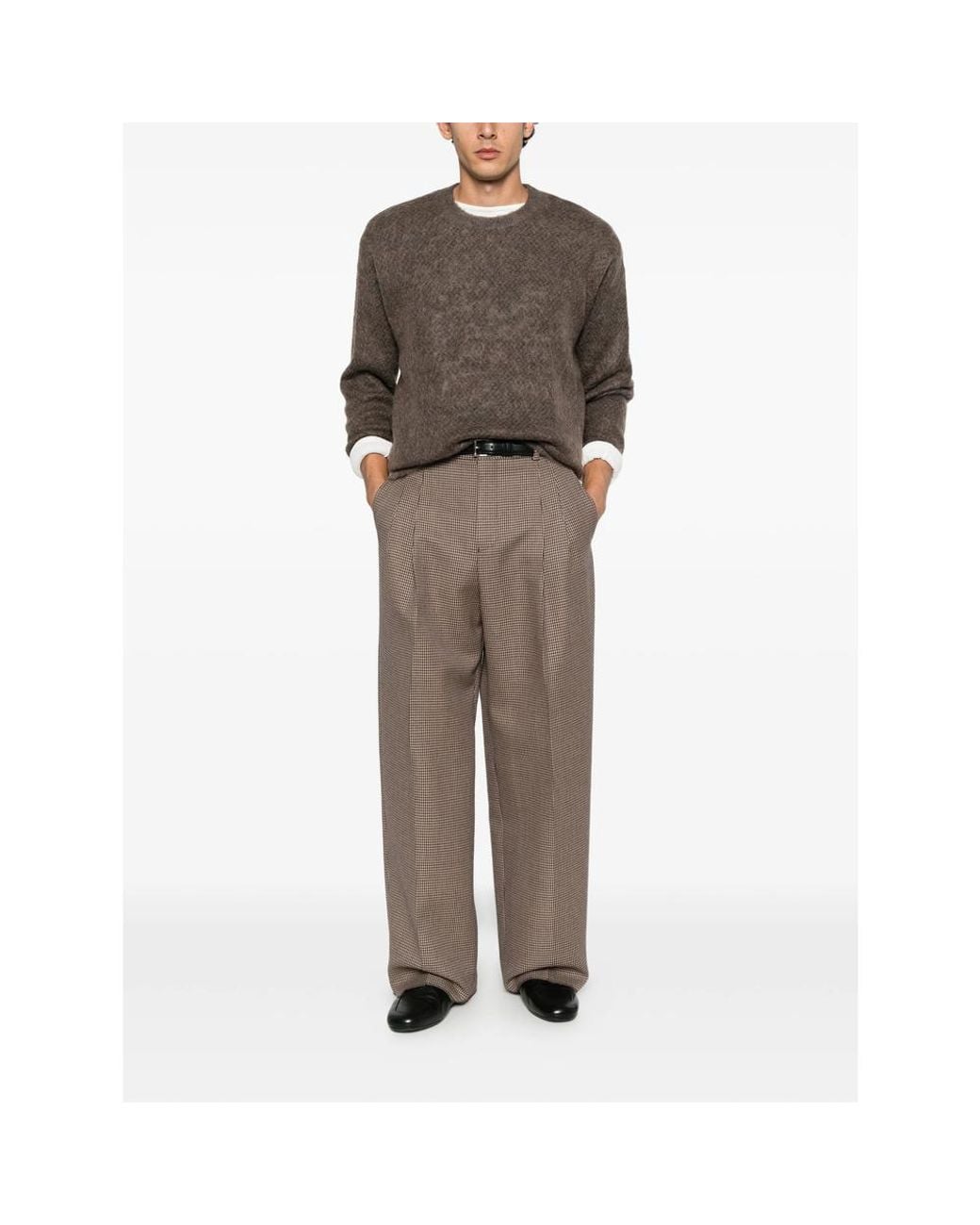 Ssstein Brown Sweaters And Knitwear for men