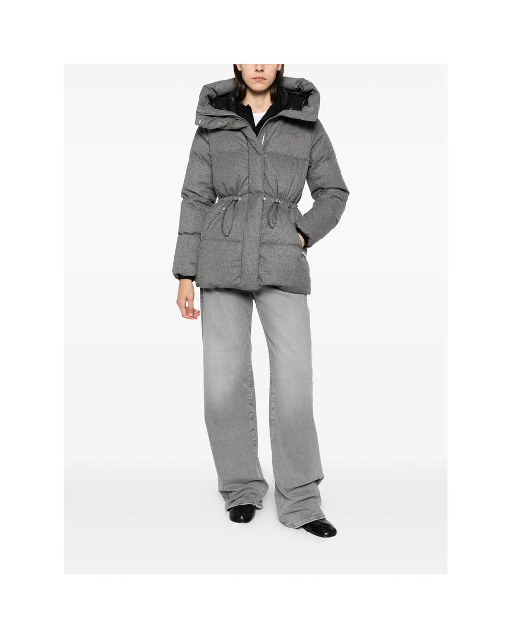 Mackage Gray Freya Hooded Quilted Jacket