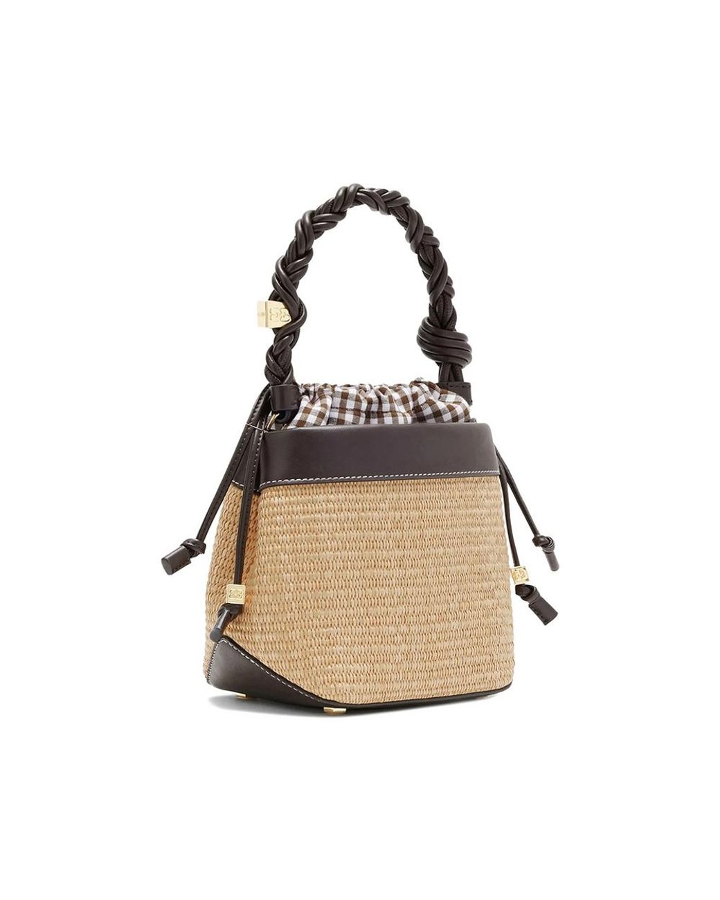 Ganni Natural Neutrals Bucket Bags