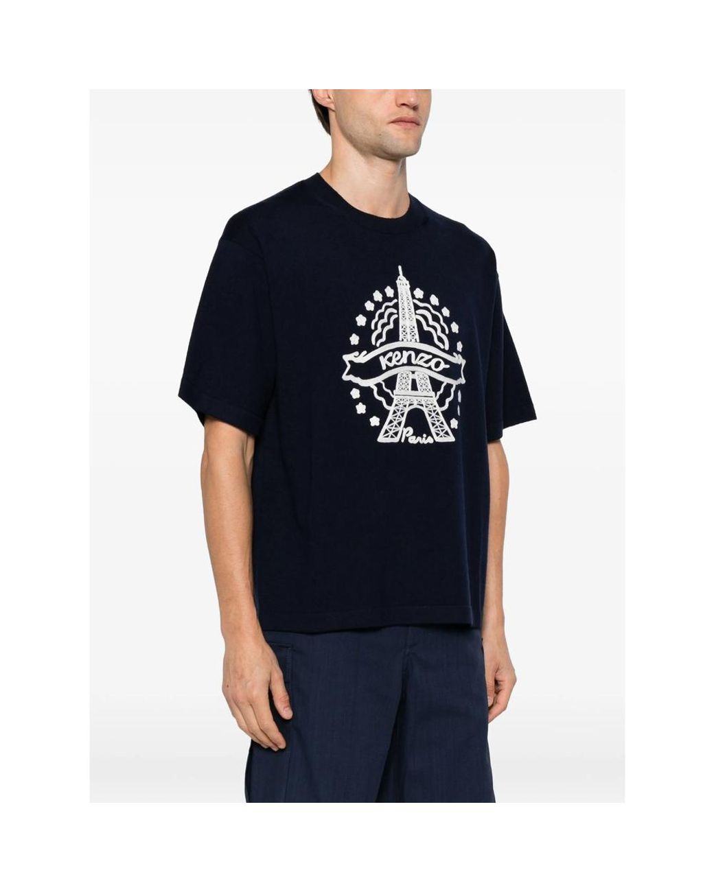 KENZO Blue T-Shirts & Vests for men