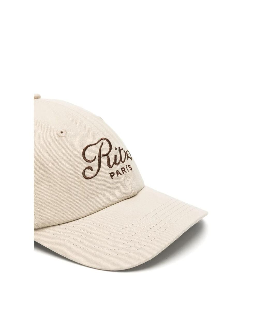 FRAME x Ritz Paris Natural Ritz Paris Embroidered Baseball Cap