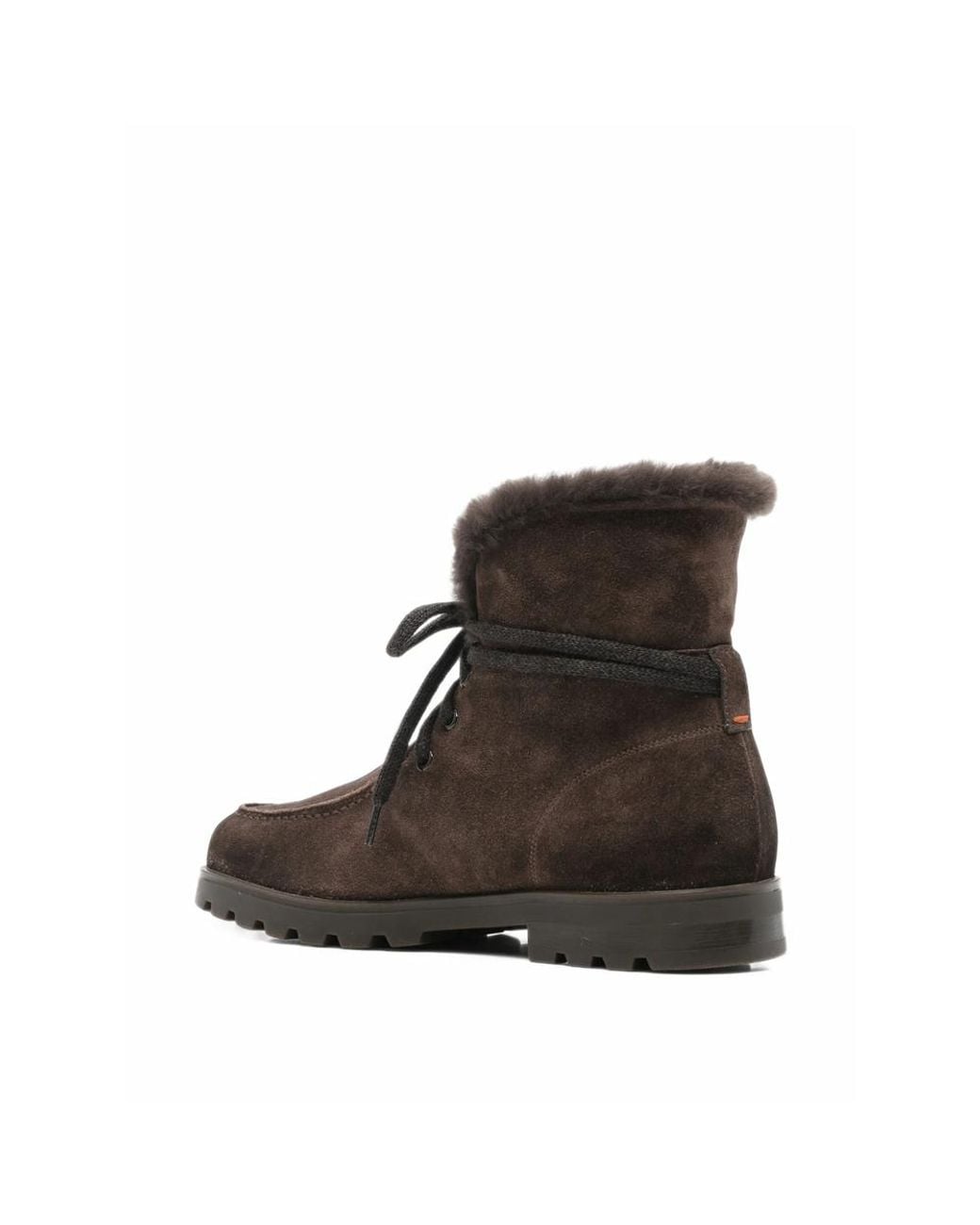 Santoni Brown Shoes