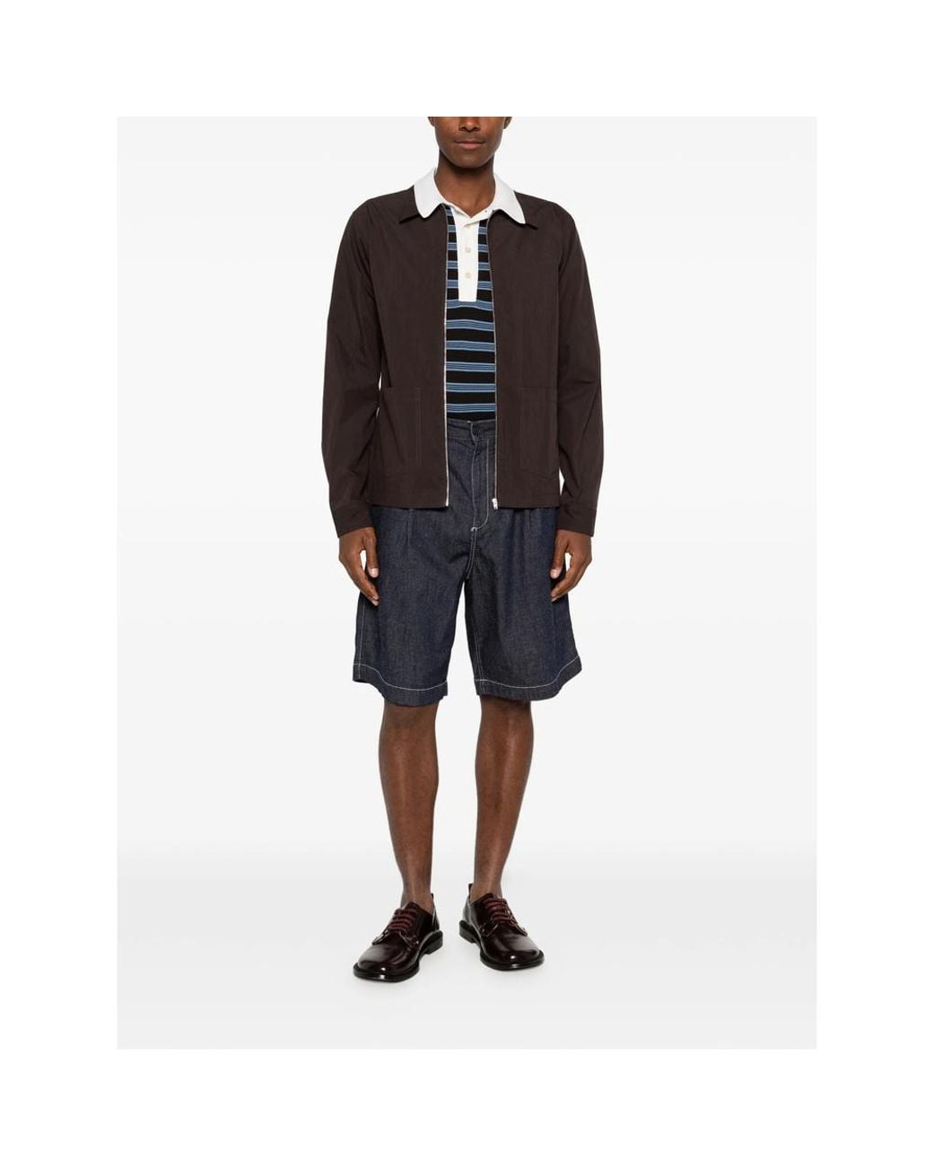 Samsøe & Samsøe Blue Denim Shorts for men