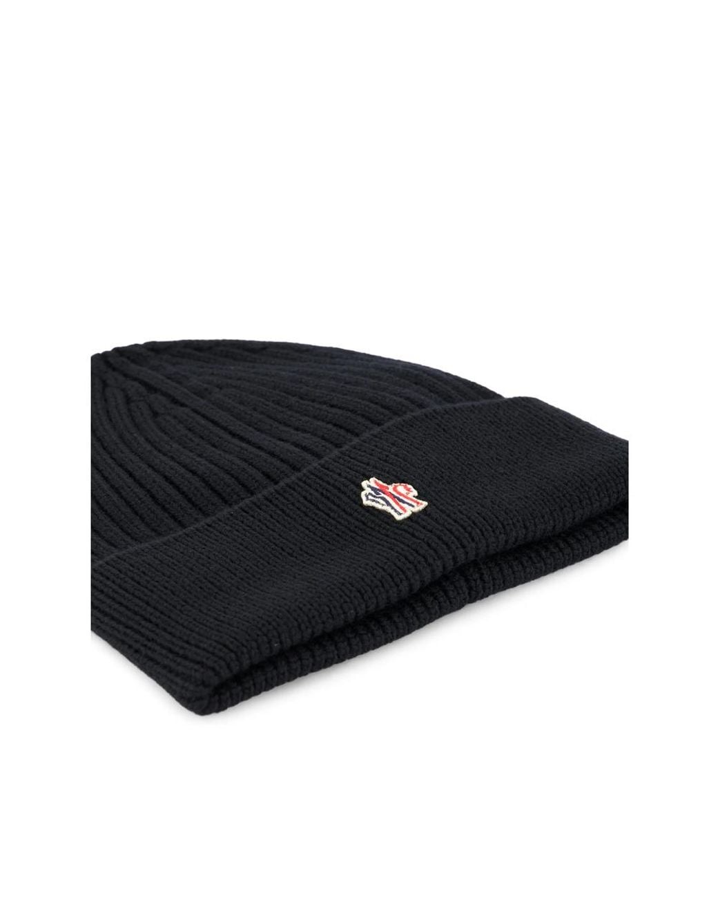 Moncler Black Hats for men