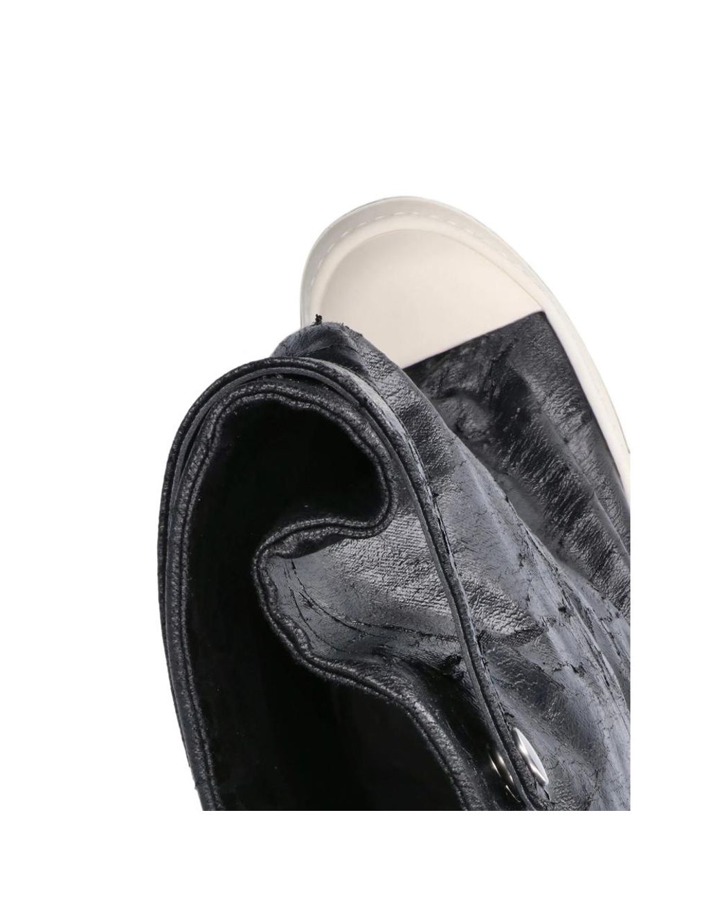 Rick Owens Gray Boots