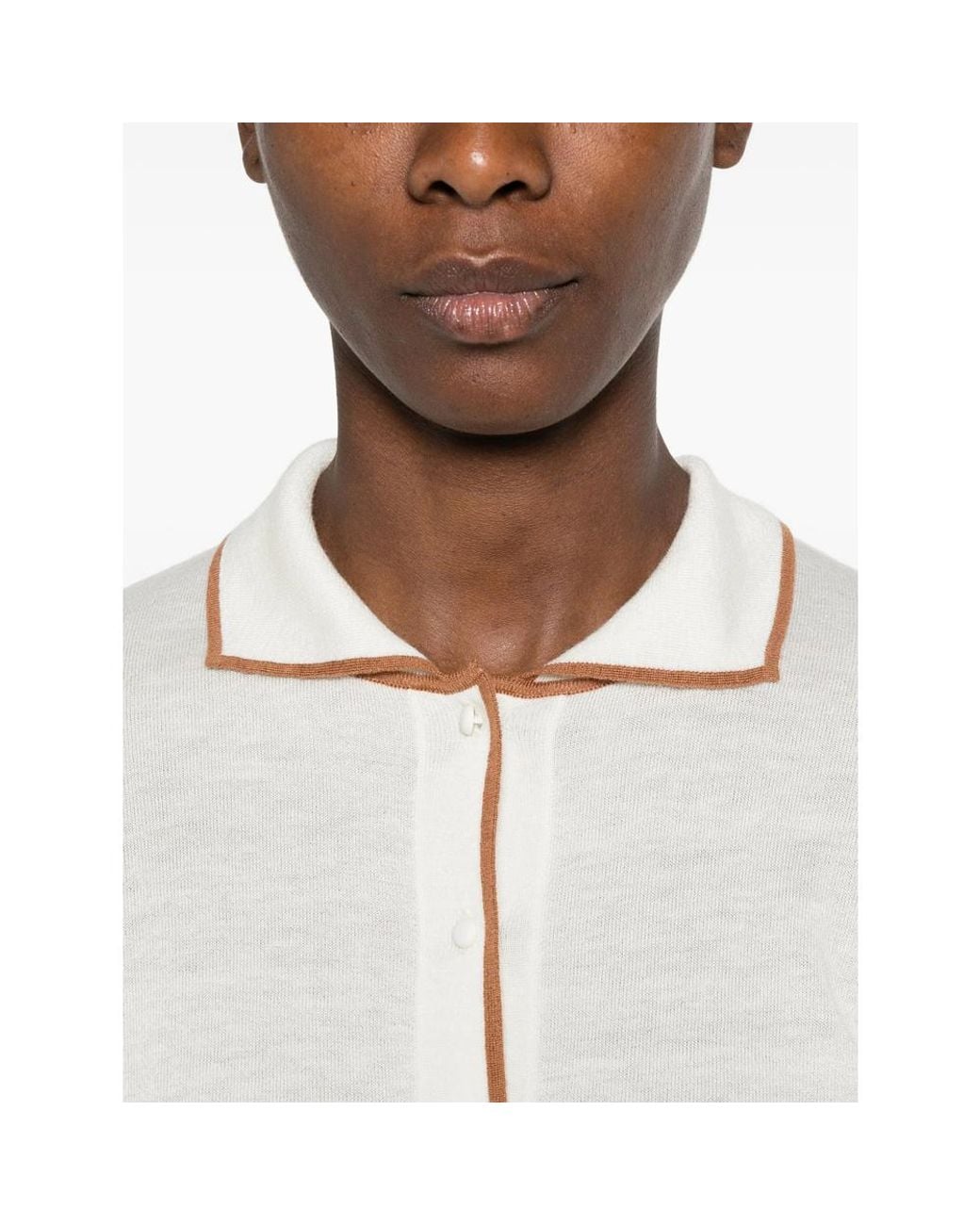 Max Mara White Knitwear