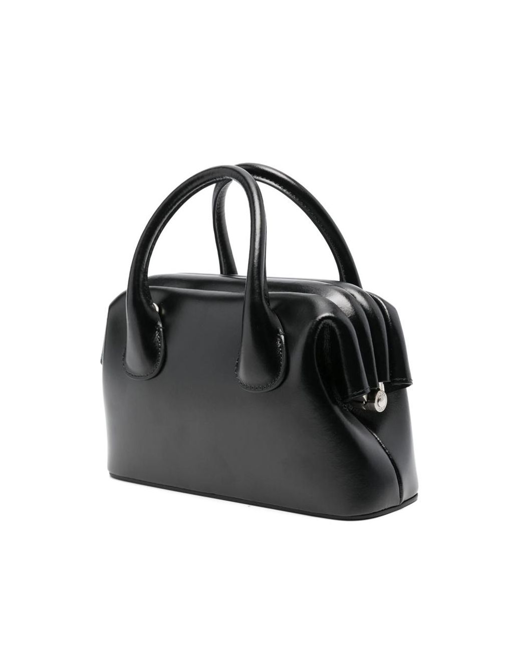 OSOI Black Mini Boat Tote Bag