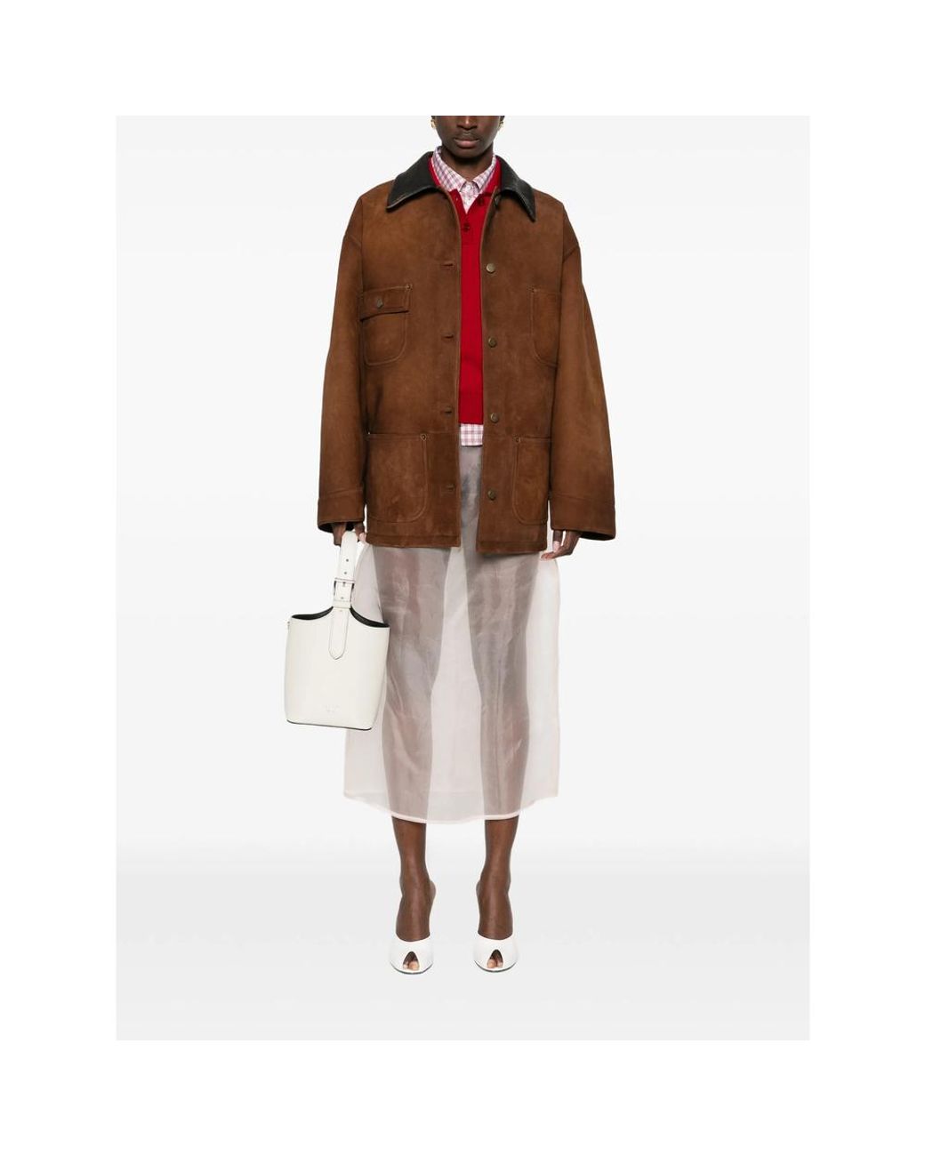 Prada Brown Jackets