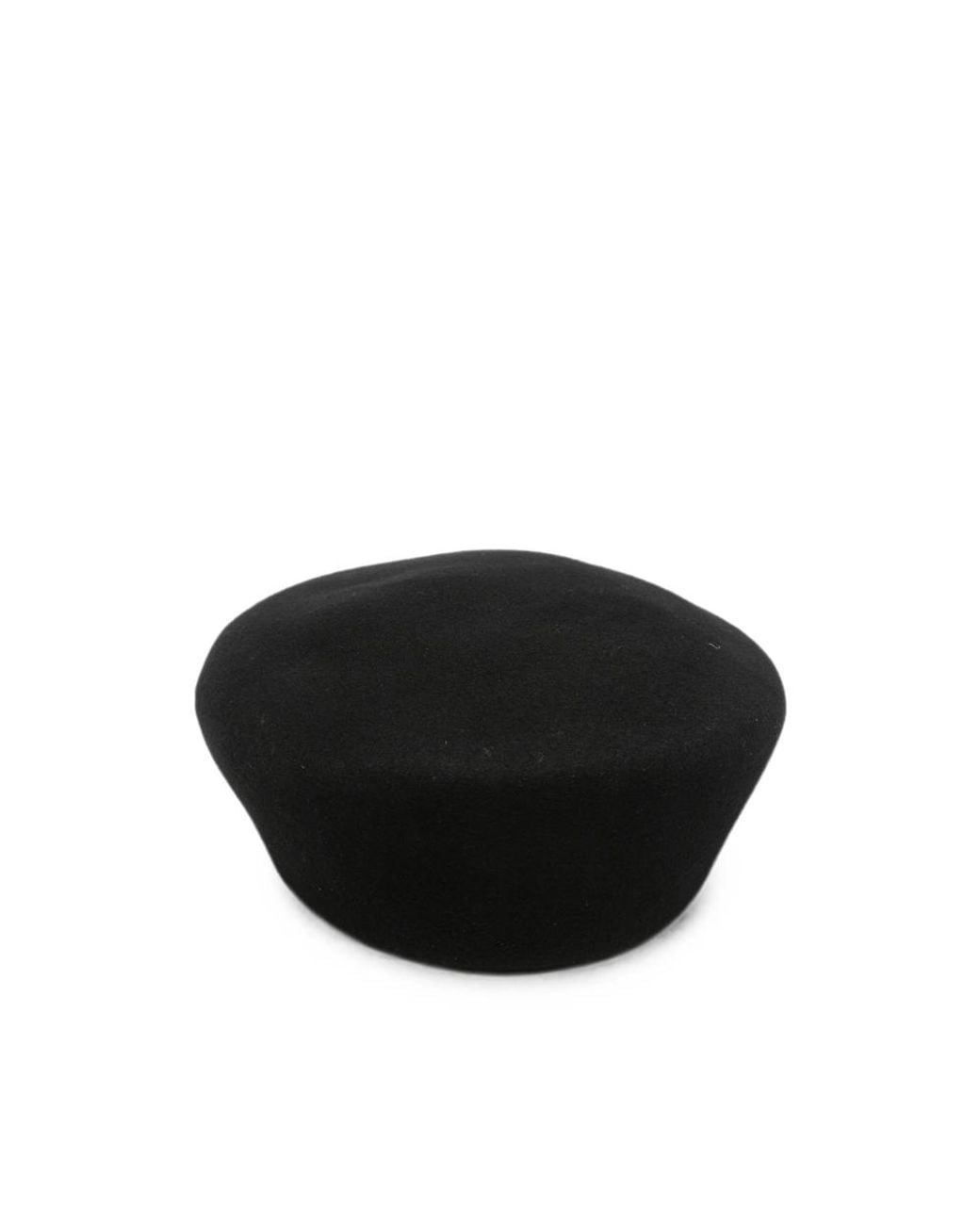 Ruslan Baginskiy Black Logo Beret Hat