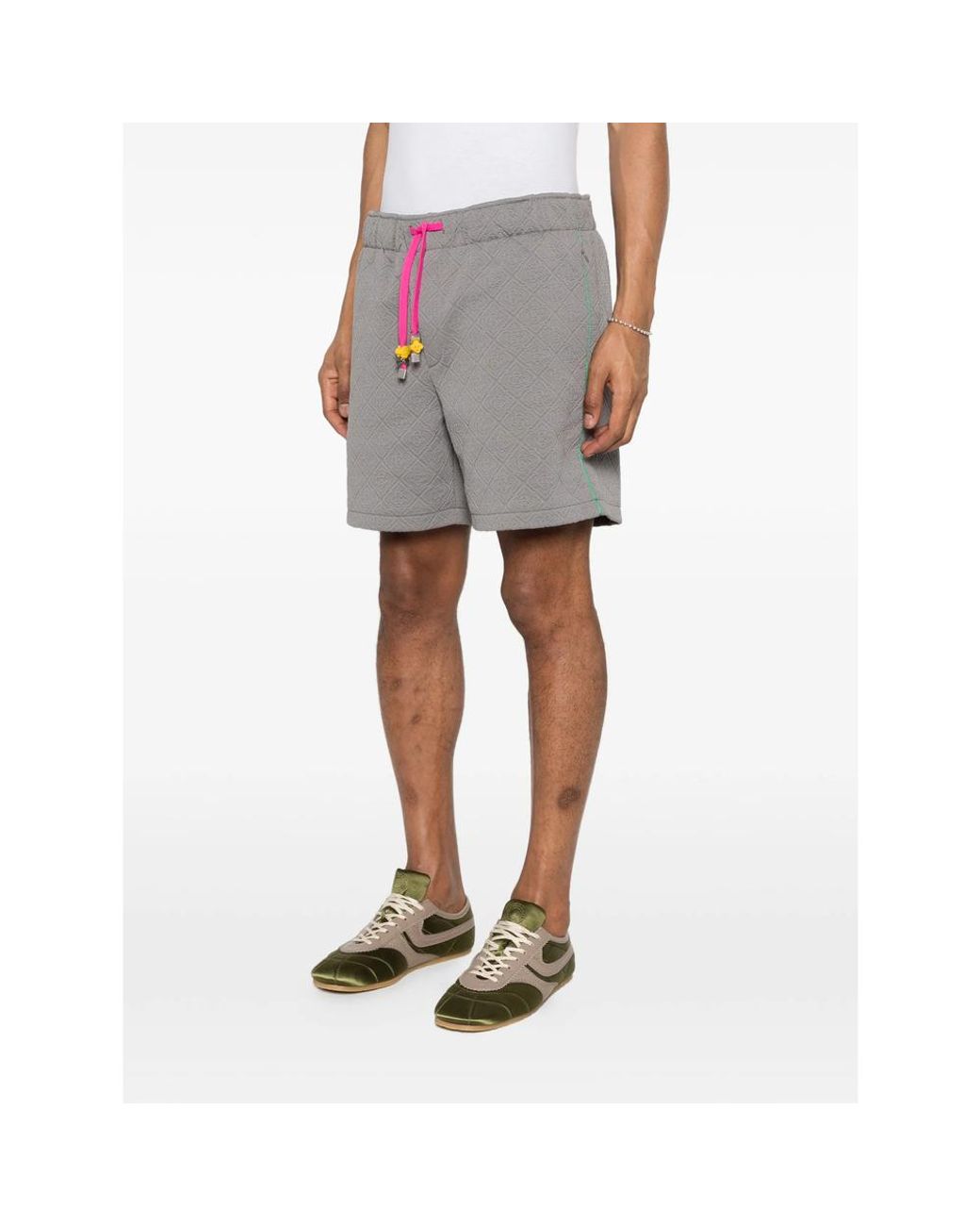 Casablanca Gray Track Shorts for men