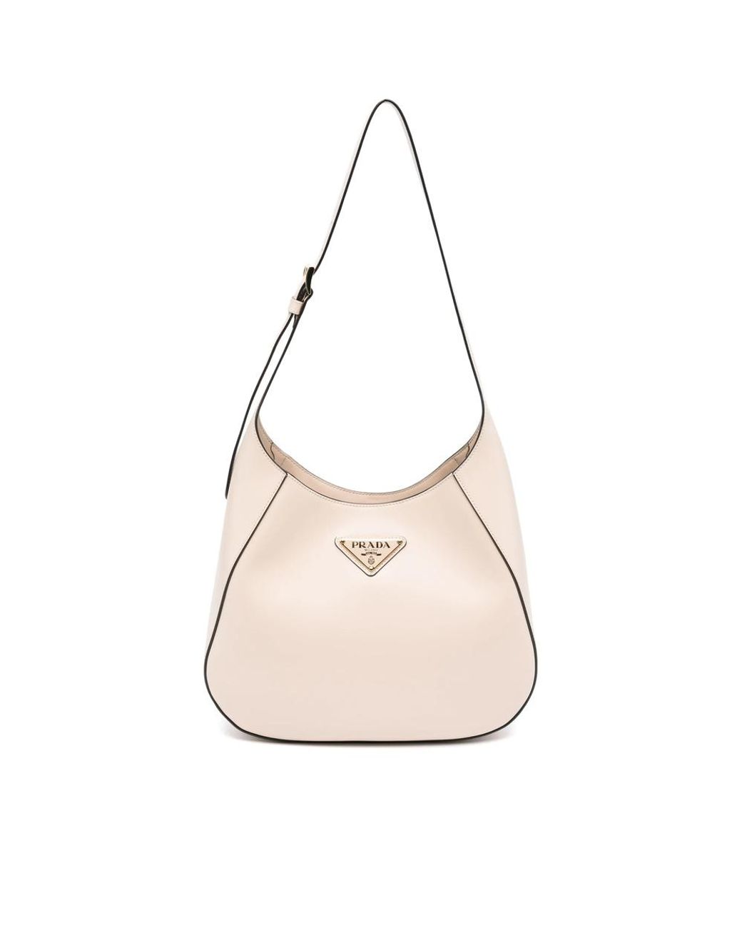 Prada Natural Neutrals Shoulder Bags