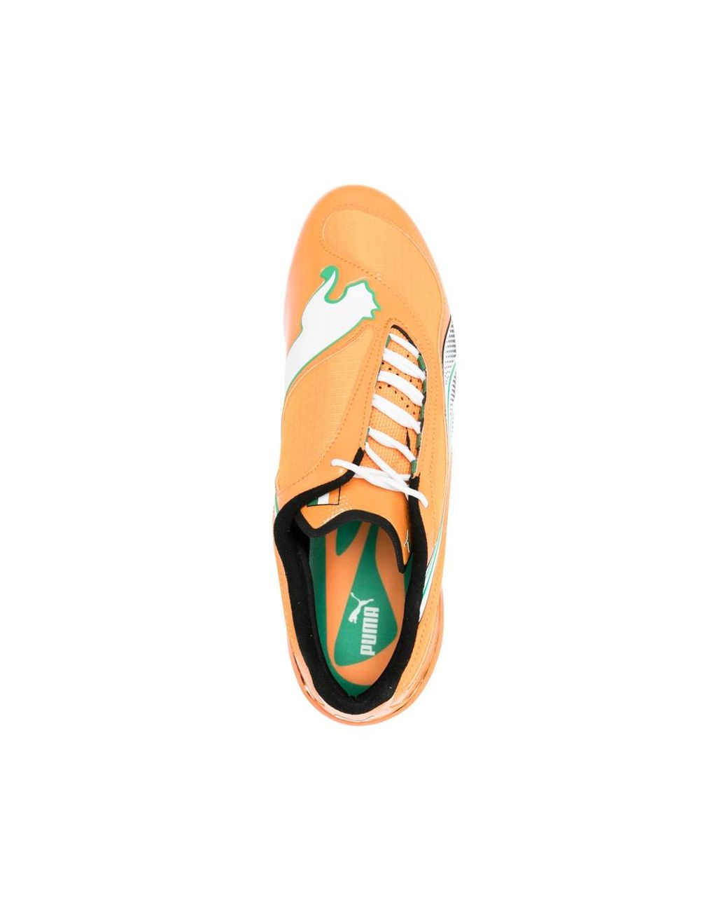 PUMA Yellow V-S1 Lace-Up Sneakers for men