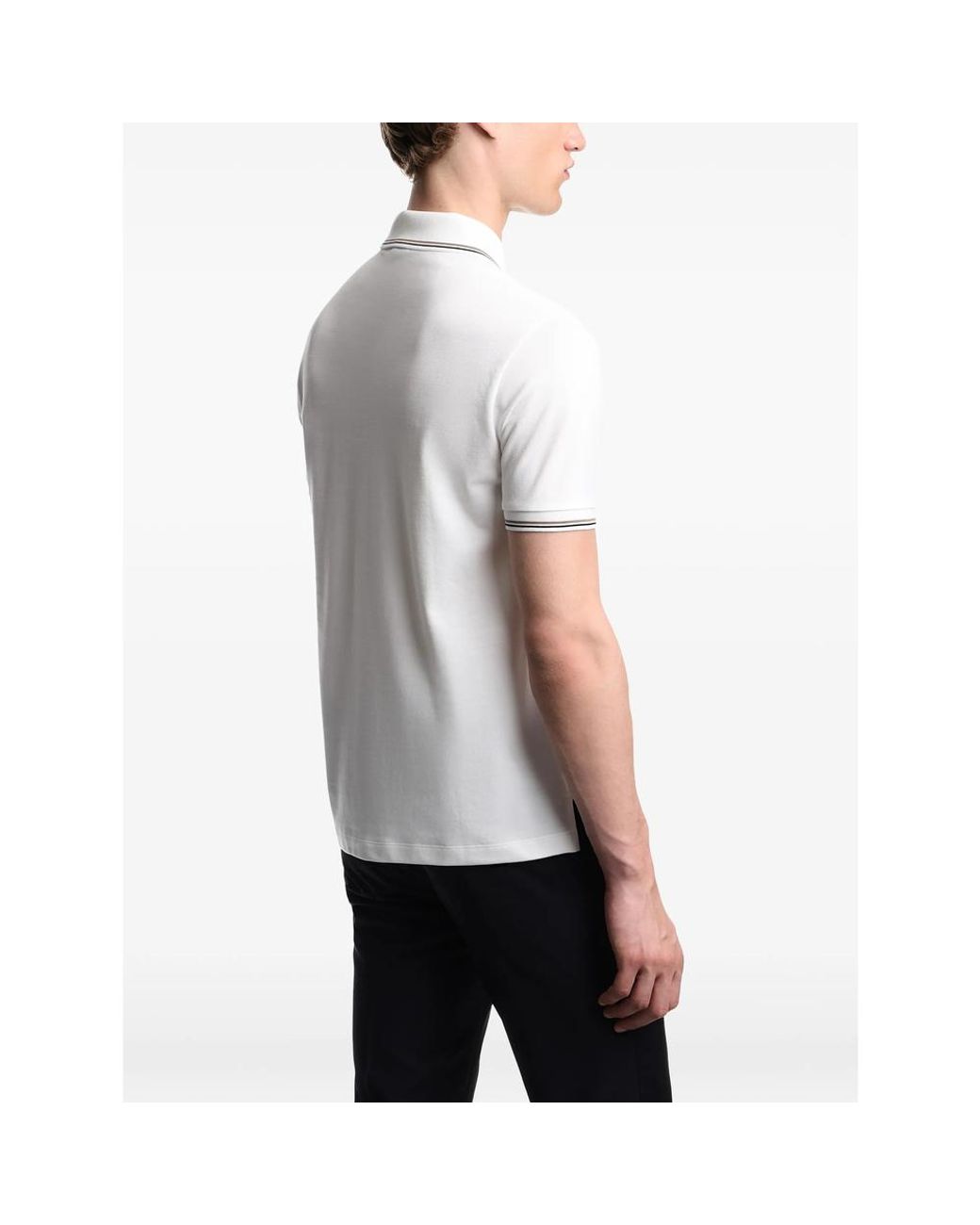 Emporio Armani White Sweater for men