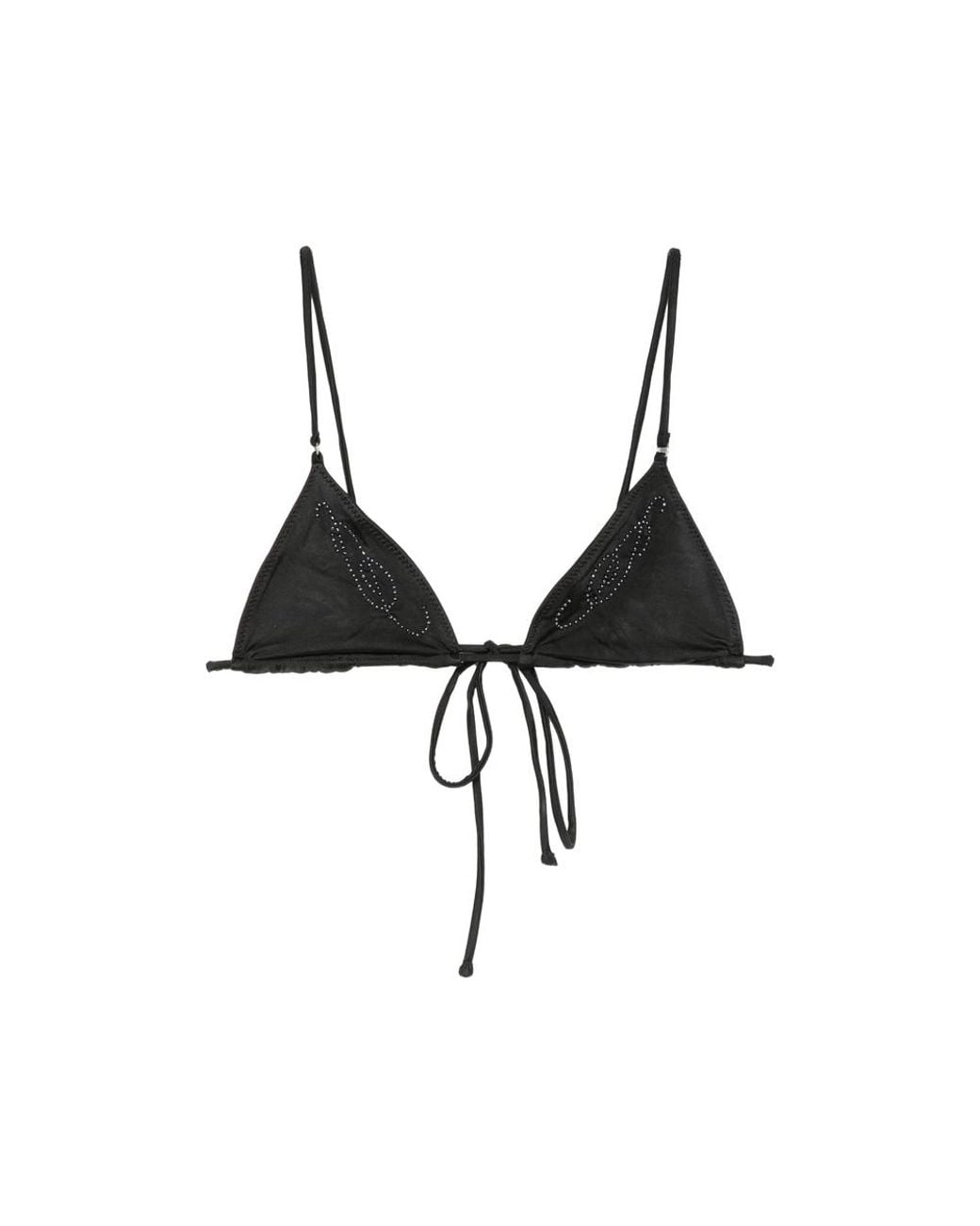Frankie's Bikinis Black X Jennie Elena Bikini Top