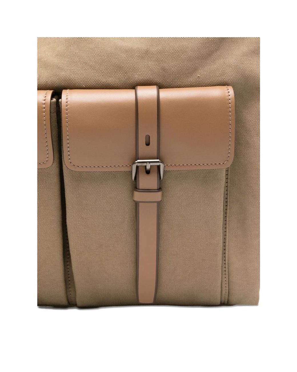 Prada Natural Neutrals Shoulder Bags for men