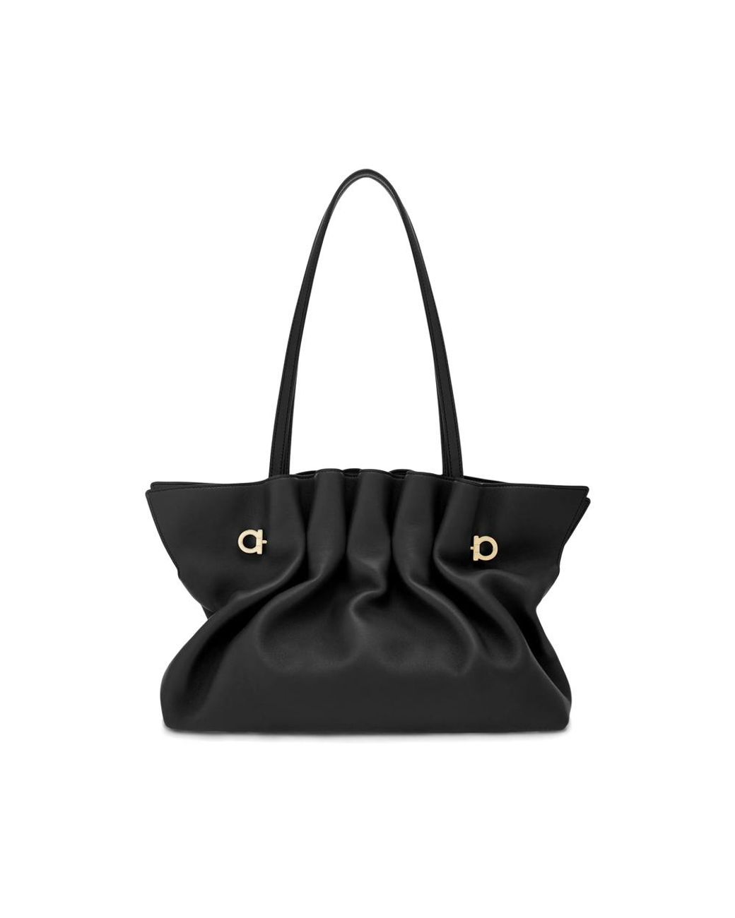Ferragamo Black Soft-Bag M
