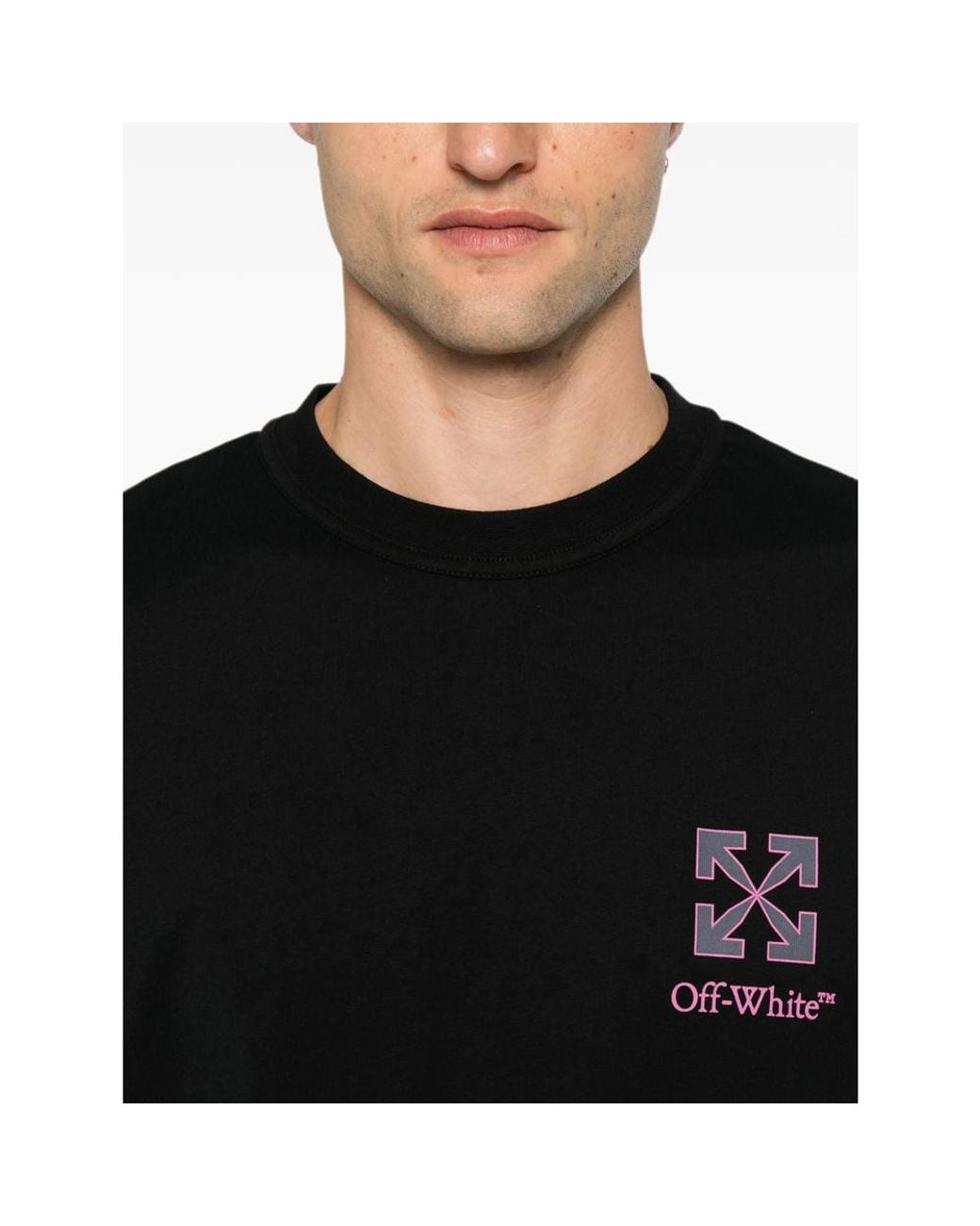Off-White c/o Virgil Abloh Black Off- Arrow Short-Sleeve T-Shirt for men