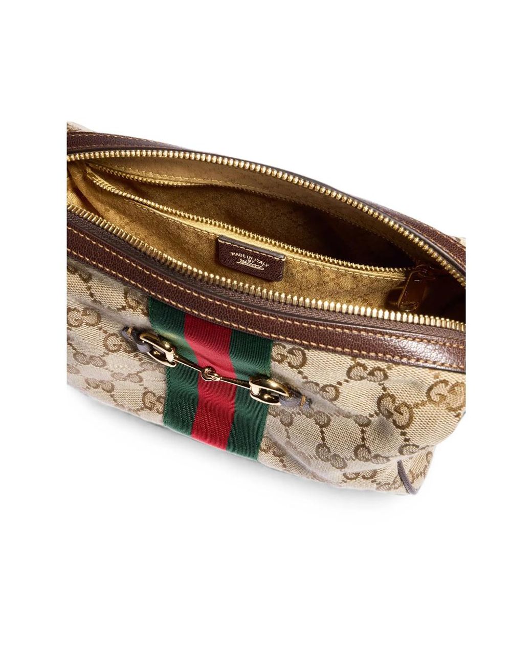 Gucci Multicolor Horsebit Web Small Camera Bag