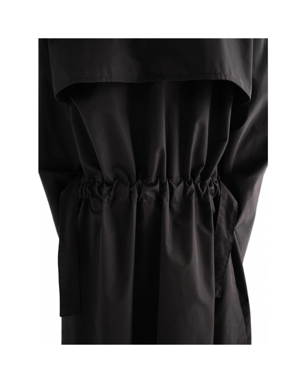 Lemaire Black Light Trench Coat for men
