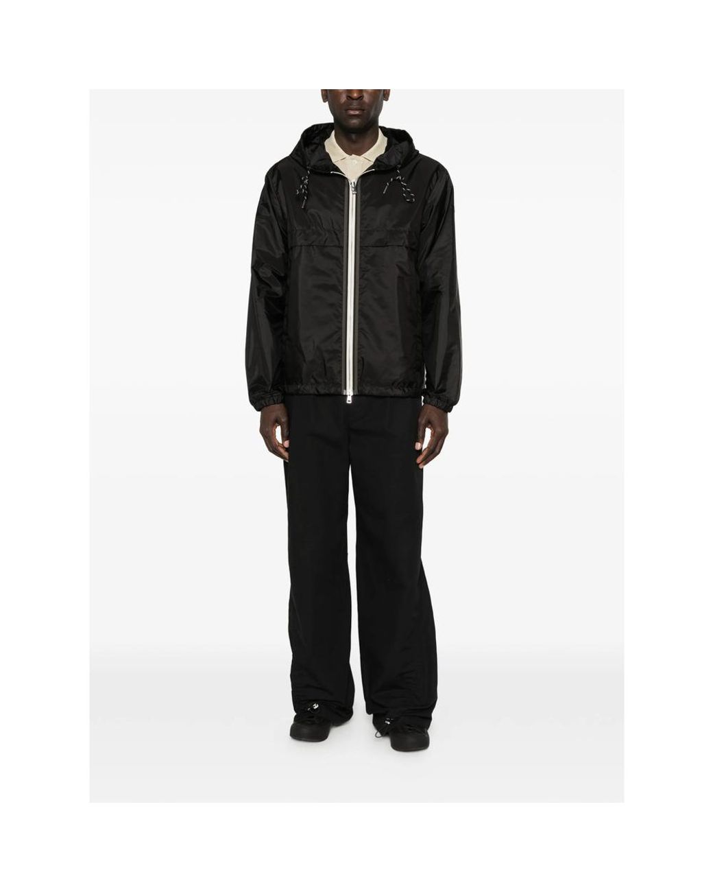 Moncler Black Jackets for men