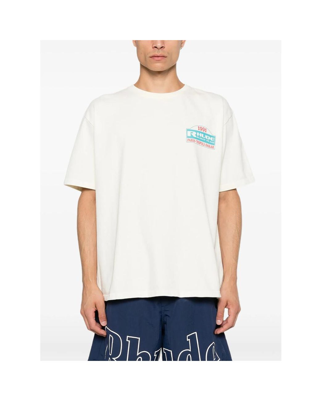 R H U D E © White T-Shirts & Vests for men