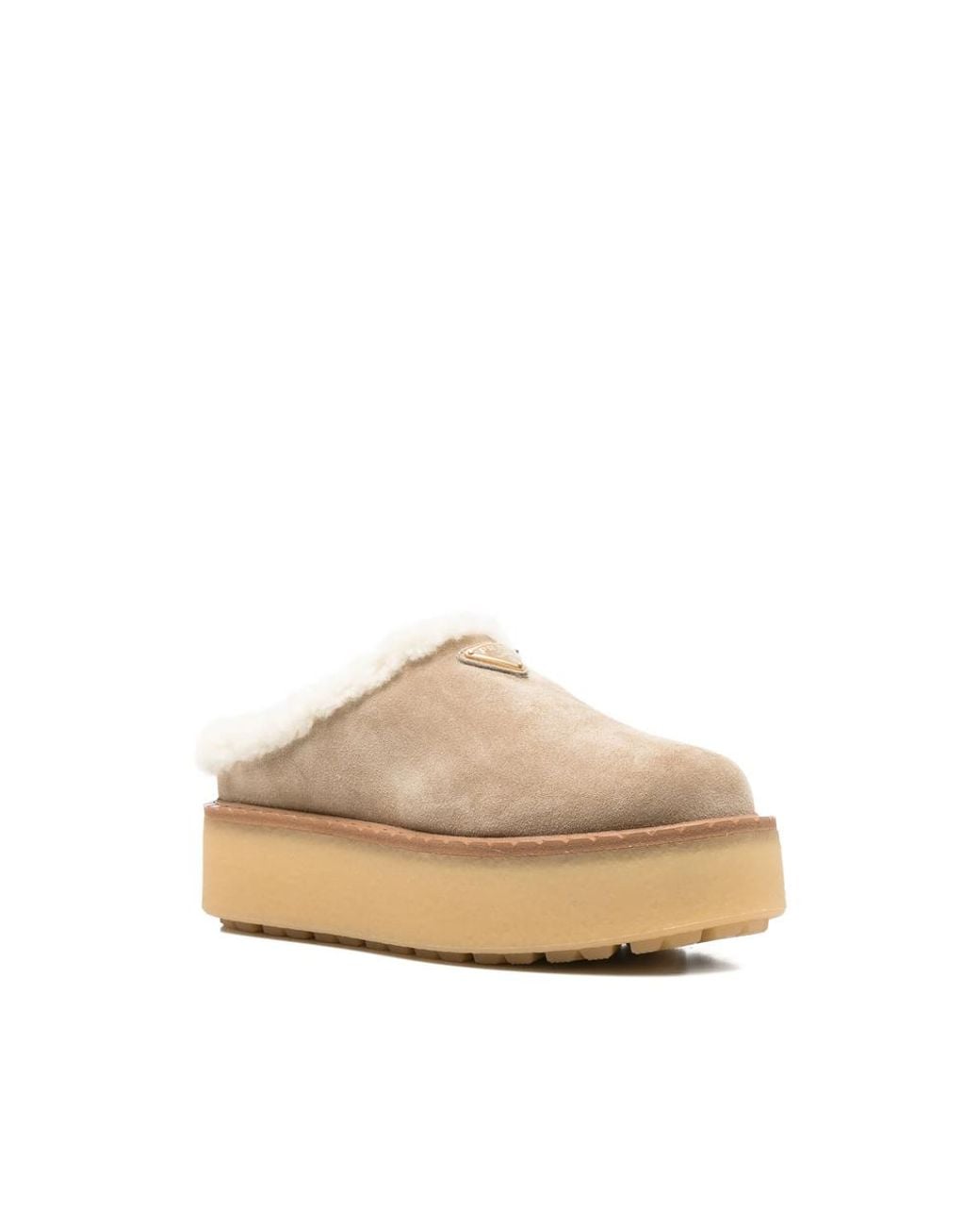 Prada Natural Neutrals Boots