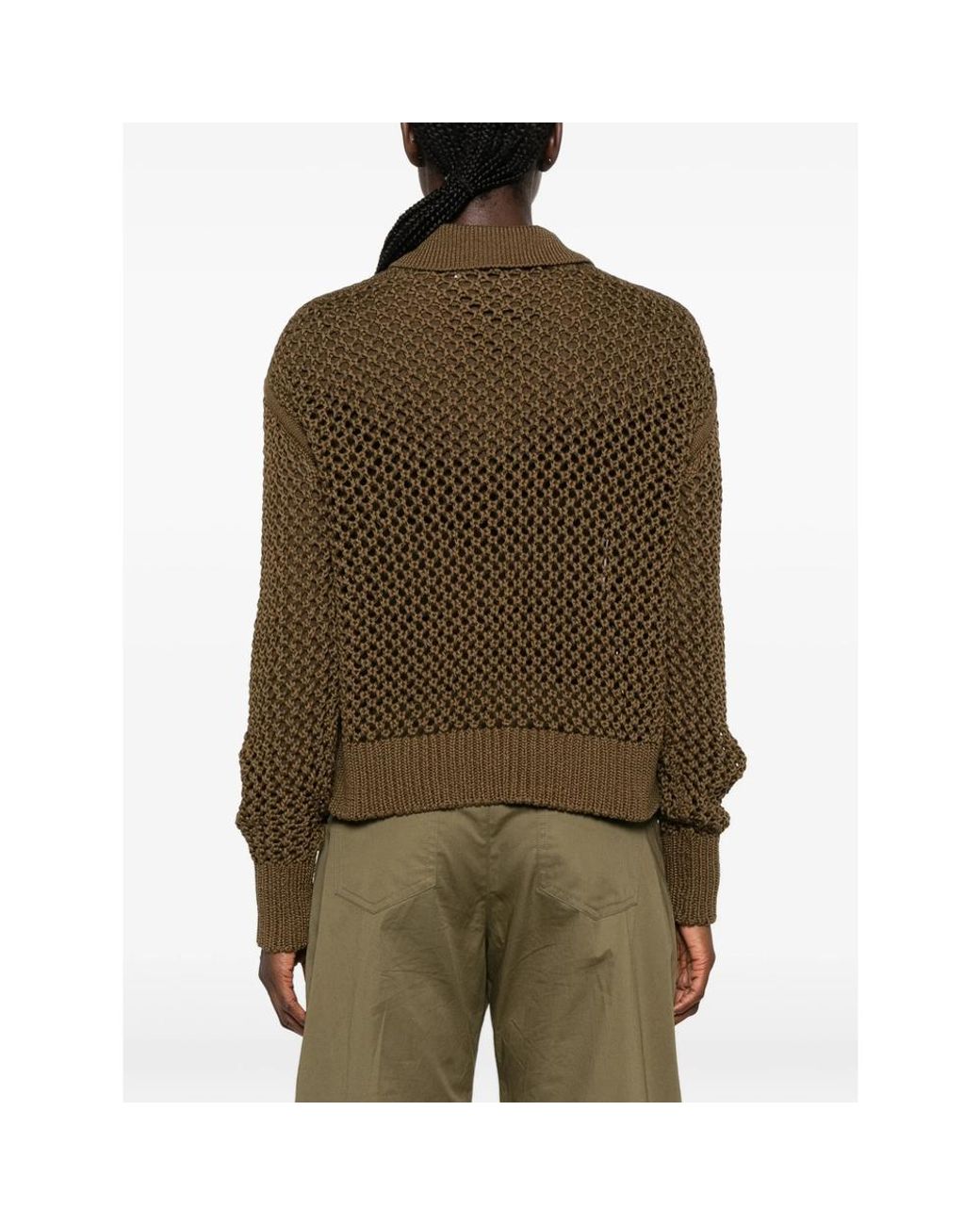 Max Mara Brown Knitwear