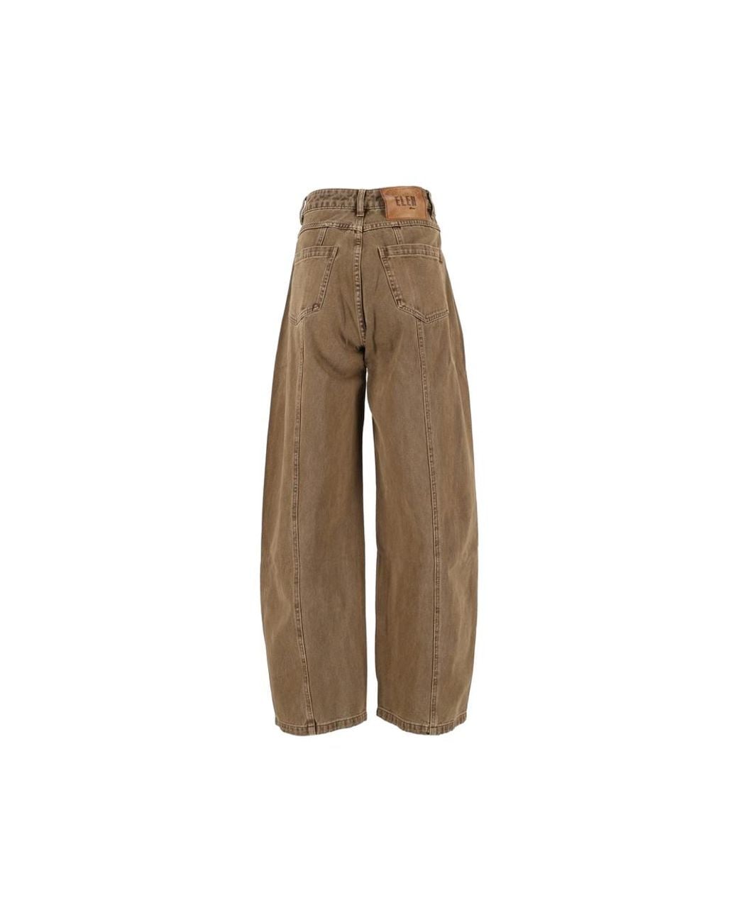ELEH Natural Seam-Detail Jeans