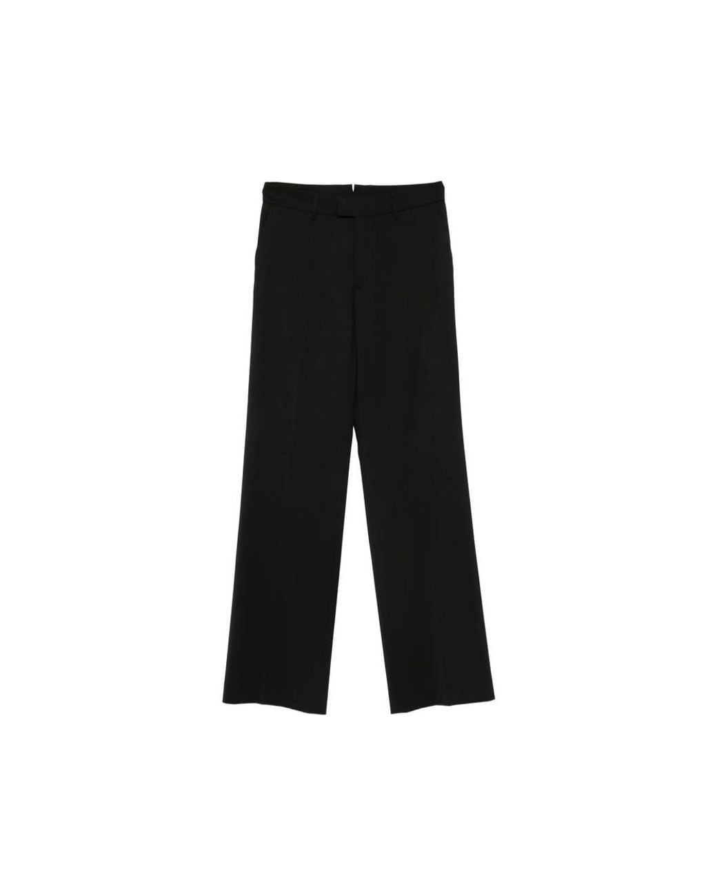 Berwich Black Patrizia Belt-Loops Trousers