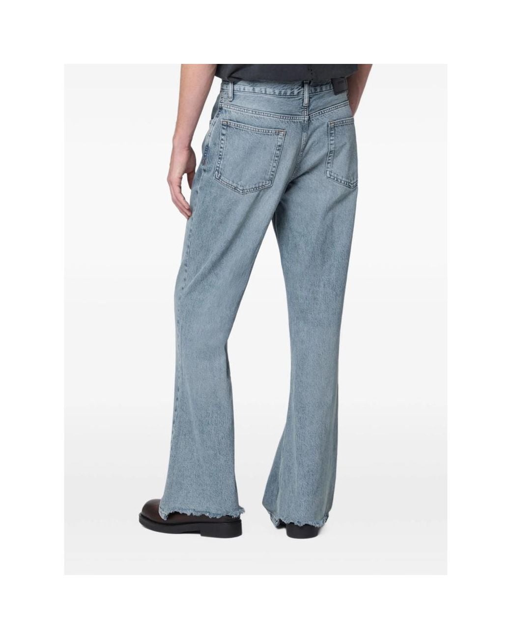 Represent Blue R6 Flared Jeans for men