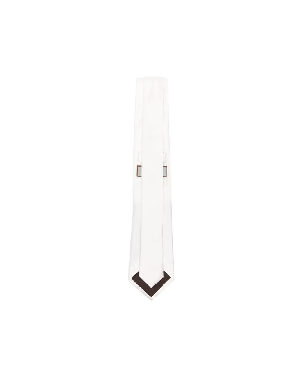 Canali White Ties for men