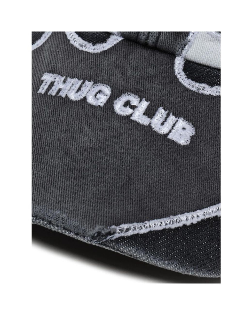 THUG CLUB Metallic Chopper Cap for men