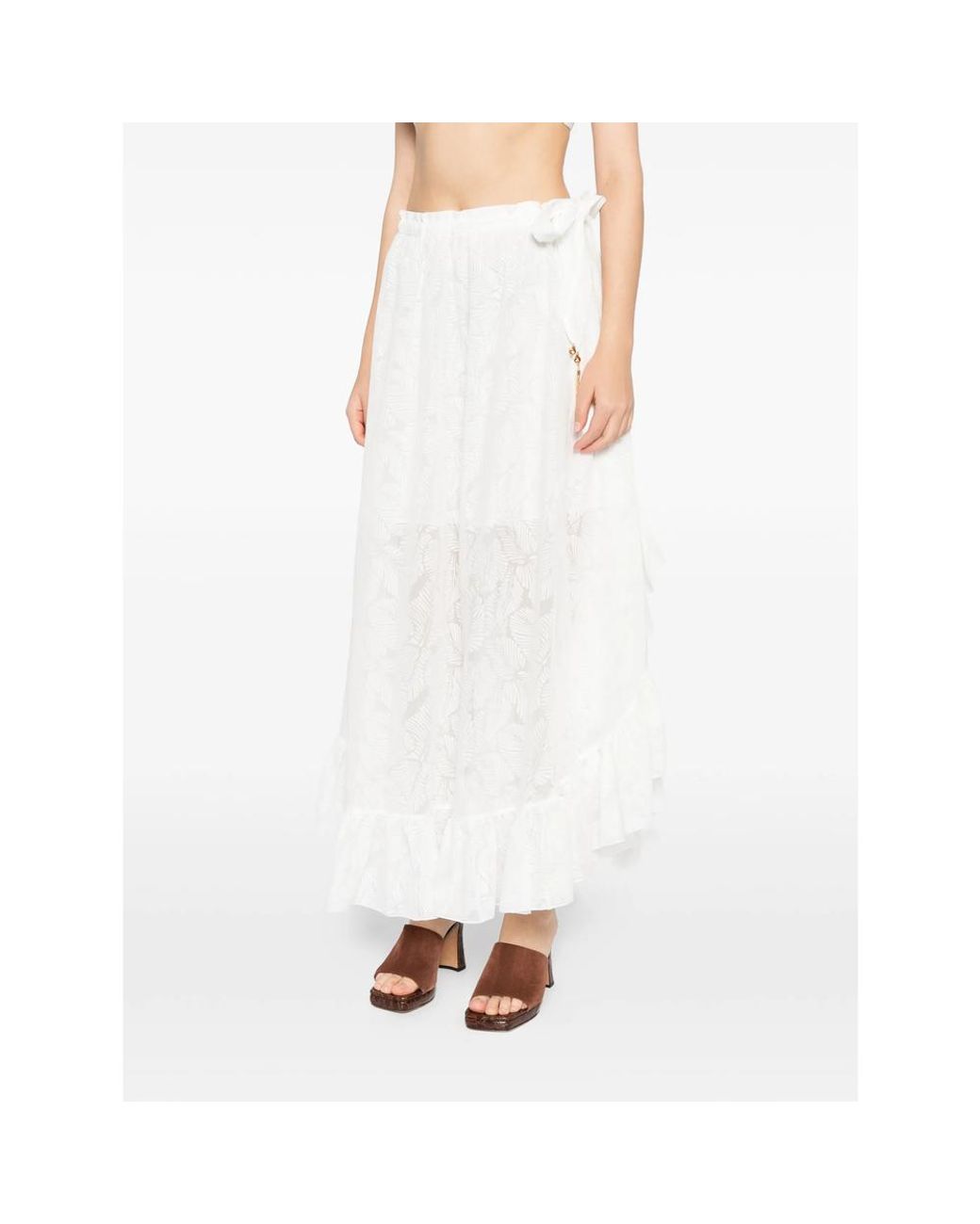 Zimmermann White Skirts