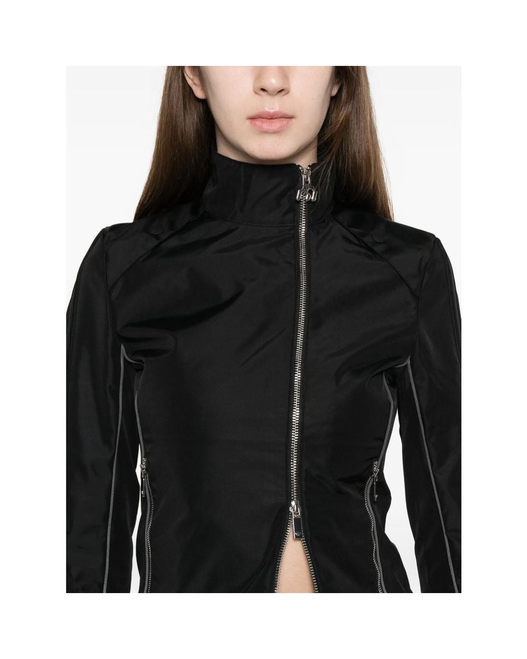 Adidas By Miaou Motorsport Black Miaou Corset Tracktop Jacket