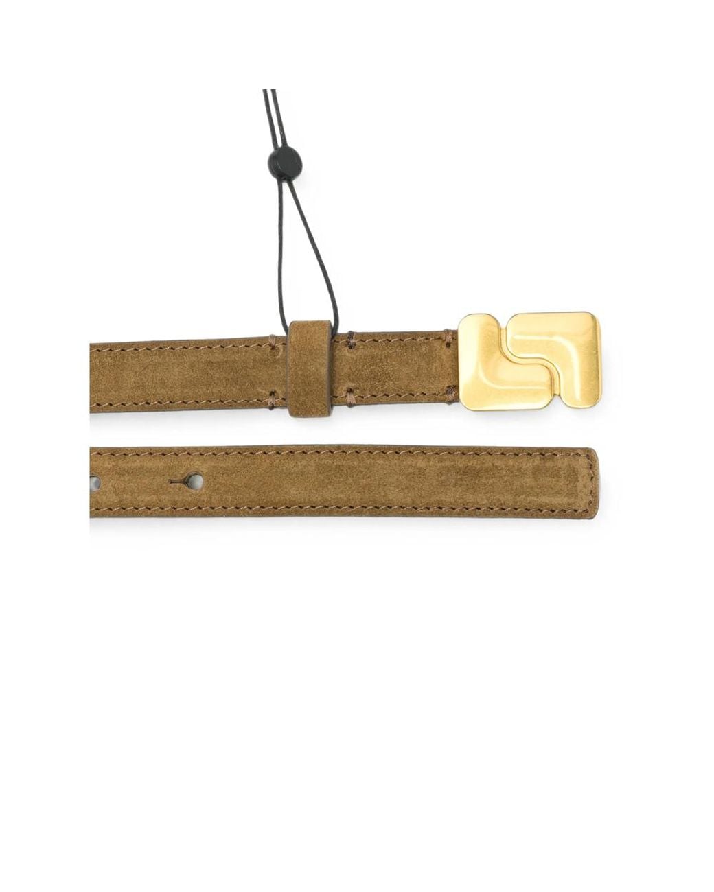 Soeur Natural Mini Ninon Logo-Plaque Belt
