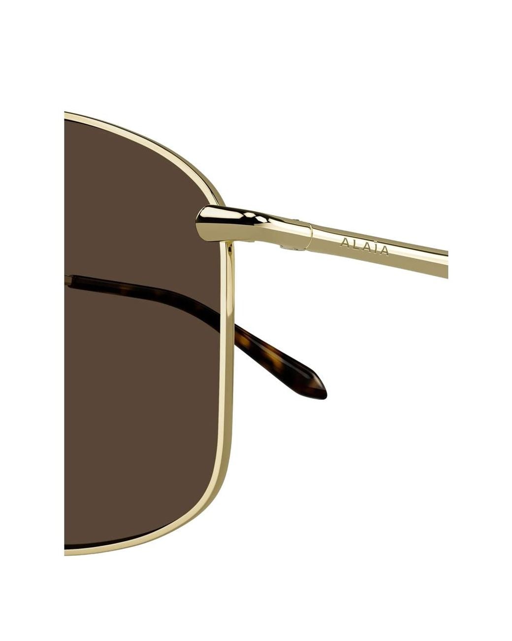 Alaïa Brown Alaã¯A Sunglasses