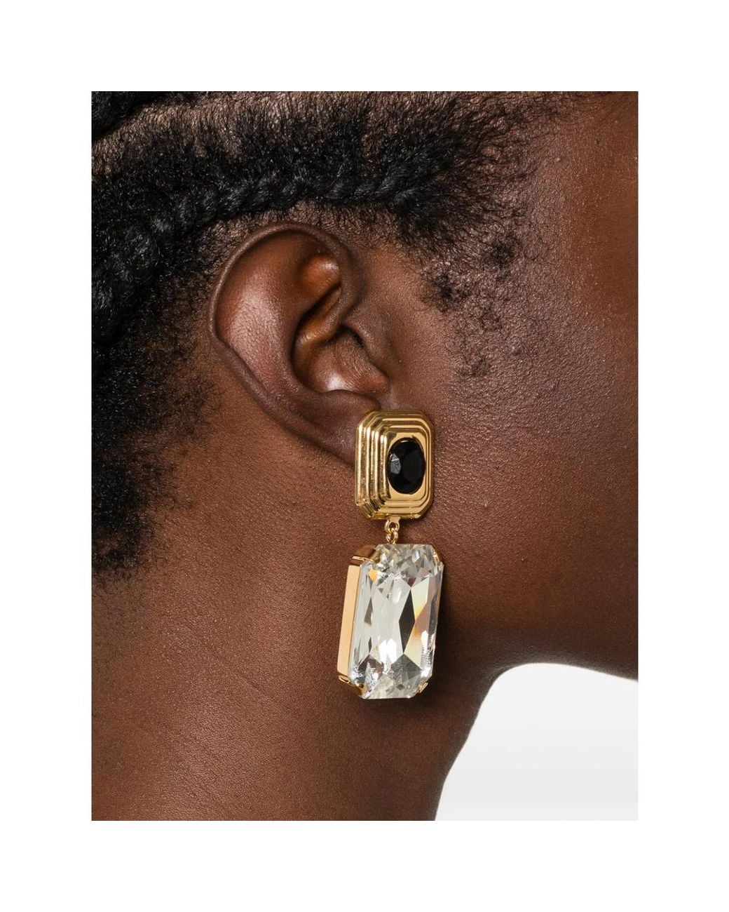 Alessandra Rich Metallic Earrings