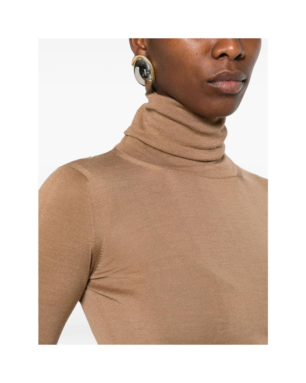 Max Mara Brown Neutrals Knitwear