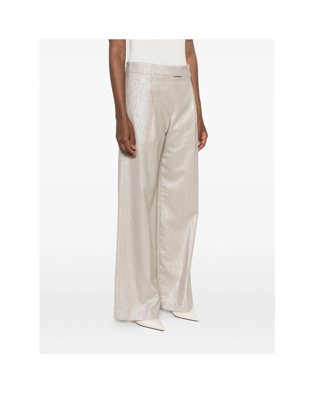 Brunello Cucinelli Natural Neutrals Trousers