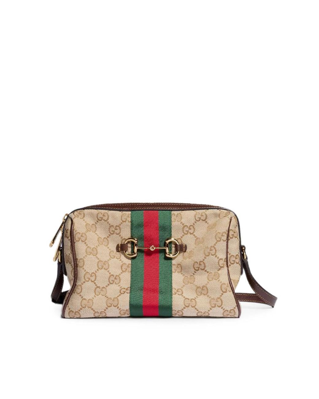 Gucci Multicolor Horsebit Web Small Camera Bag