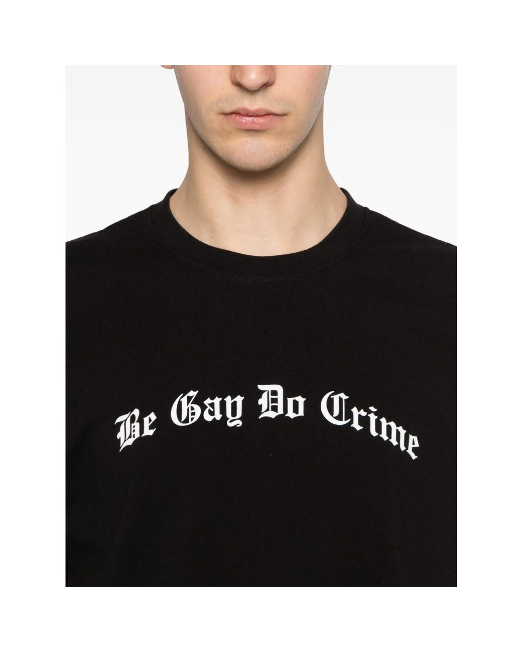 DAGGER Black Short-Sleeve T-Shirt for men