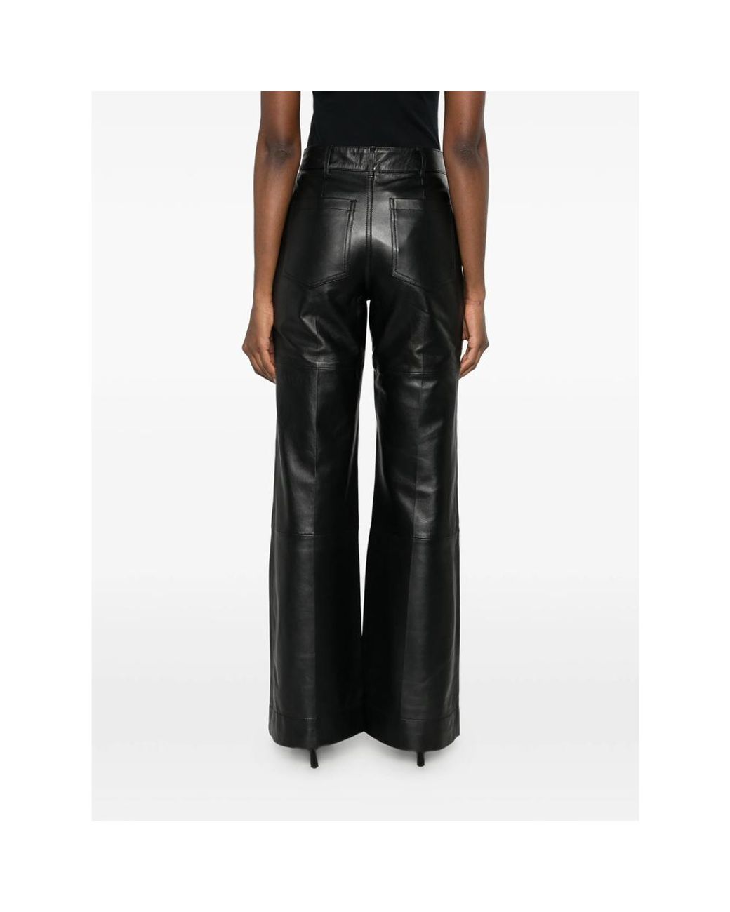 Victoria Beckham Gray Trousers