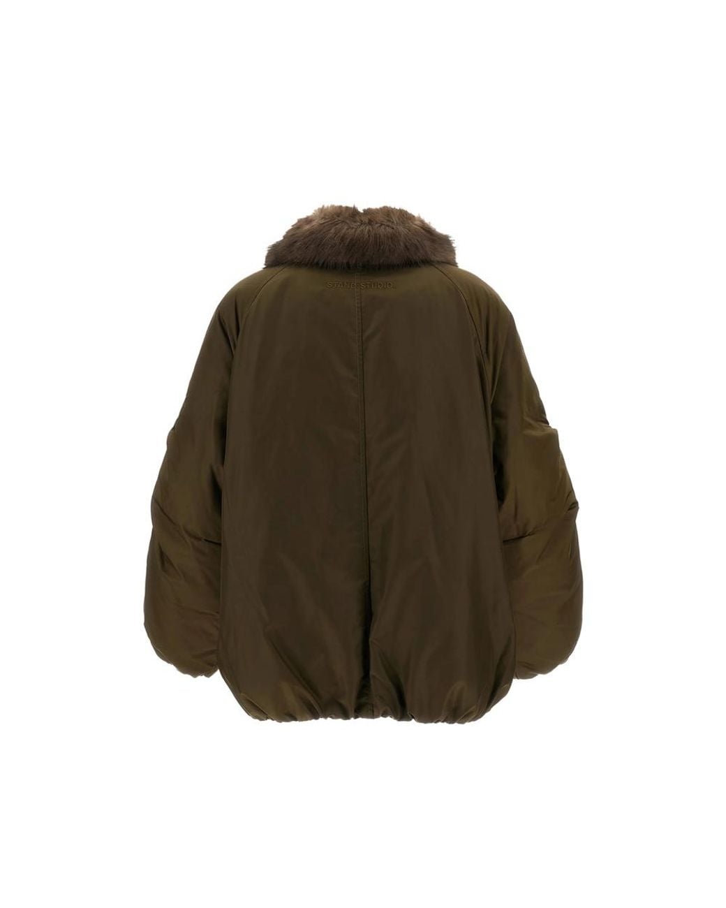STAND Green Thilda Padded Jacket