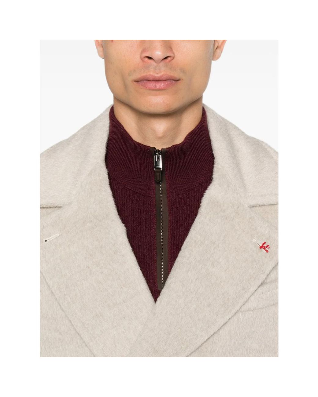 Isaia Natural Neutrals Coats for men