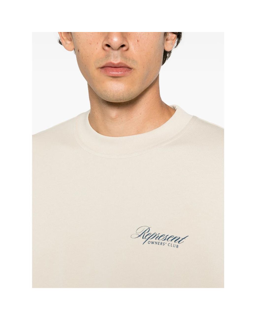 Represent Natural Owners' Club Logo-Print T-Shirt for men